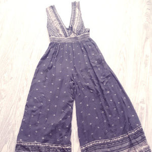 Free People Wide Leg Jumpsuit